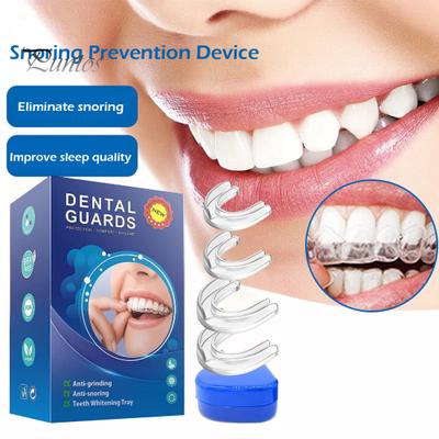 4Pcs/Set Silicone Anti-snoring Braces Sleeping Prevent Snoring Braces Skin-Friendly Adhesive Dental Guards