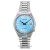 Tsuyosa Stainless Steel Light Blue Dial Automatic NJ0200-50L Men's Watch