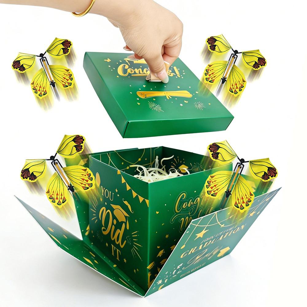 DIY Surprise Flying Butterfly Box Jumping Surprise Gift Box  Gift