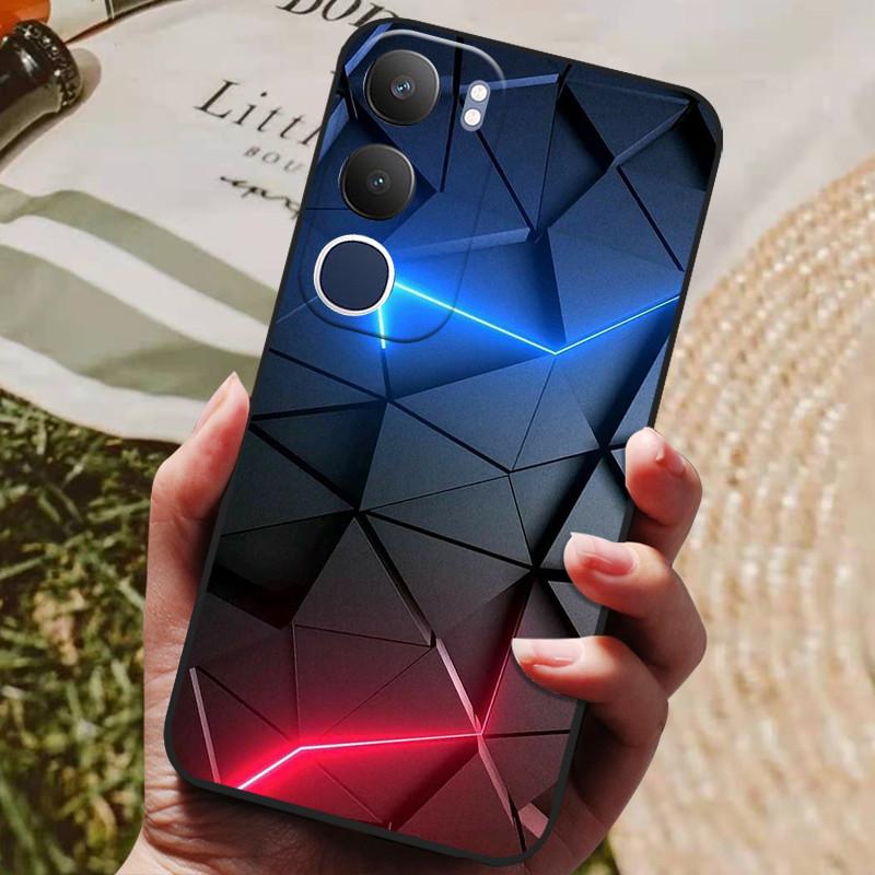 Pouzdro na telefon pro vivo Y19s 4G Módní malovaný měkký silikonový zadní kryt pro vivo Y19s 4G Pouzdra TPU nárazník na vivoy19s V2419 Roztomilé