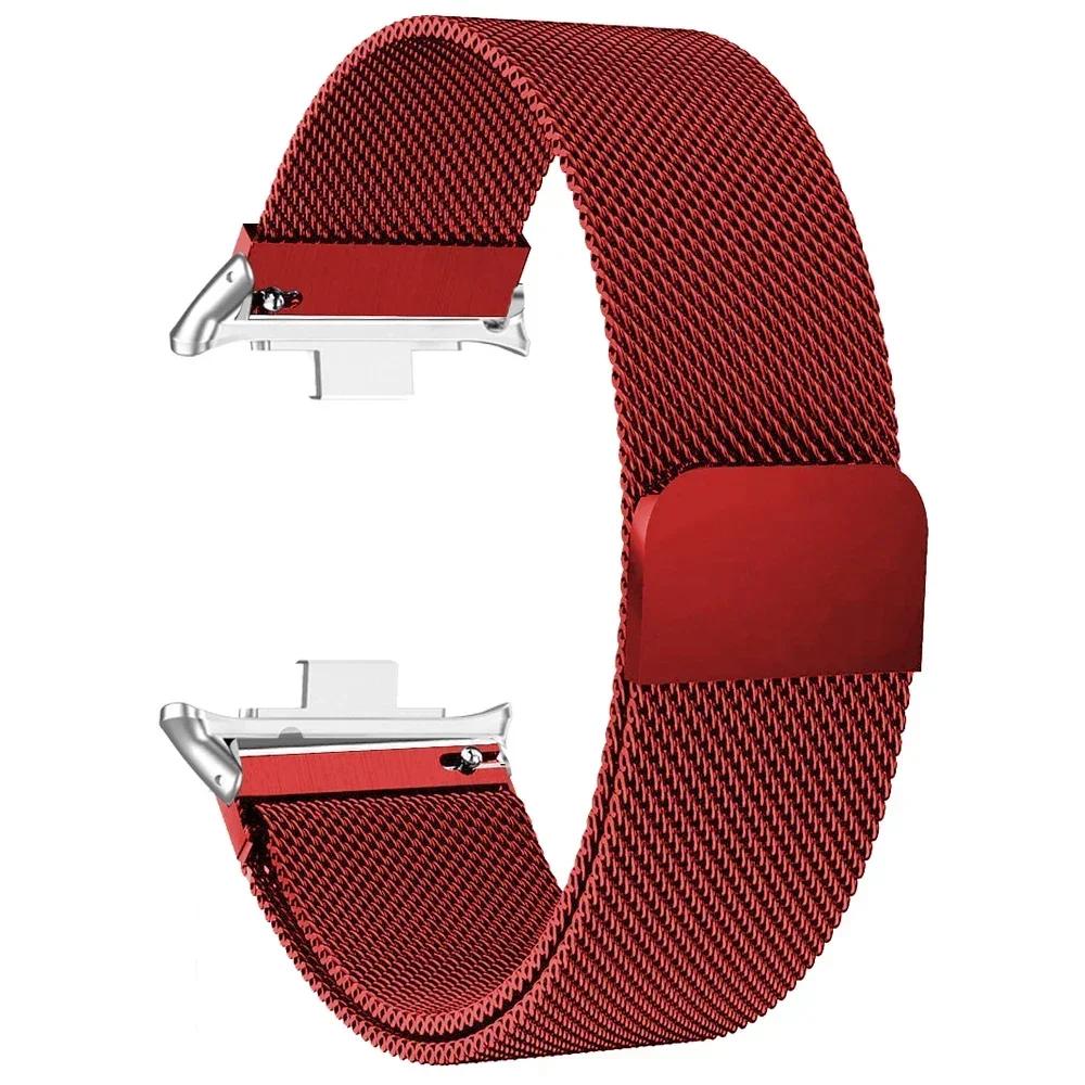 9pro Strap for Xiaomi Mi Band 9 Pro/Mi Band 8 Pro Bracelet Milanese Loop Band Belt Correa for Redmi Watch 4 Strap Accessories