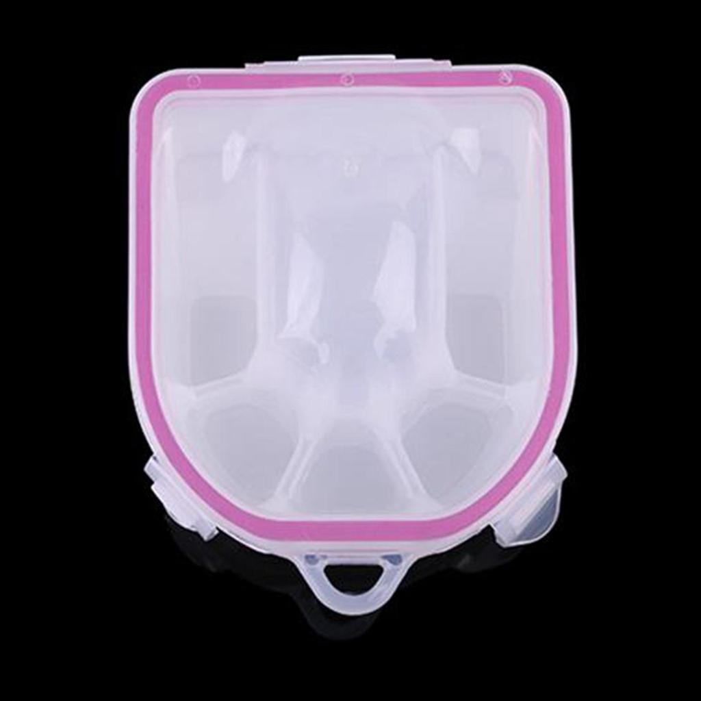 Nail Dipping Bowl, Gel Polish Powder Remover, Thick Durable Manicure Art Tool for Salon,