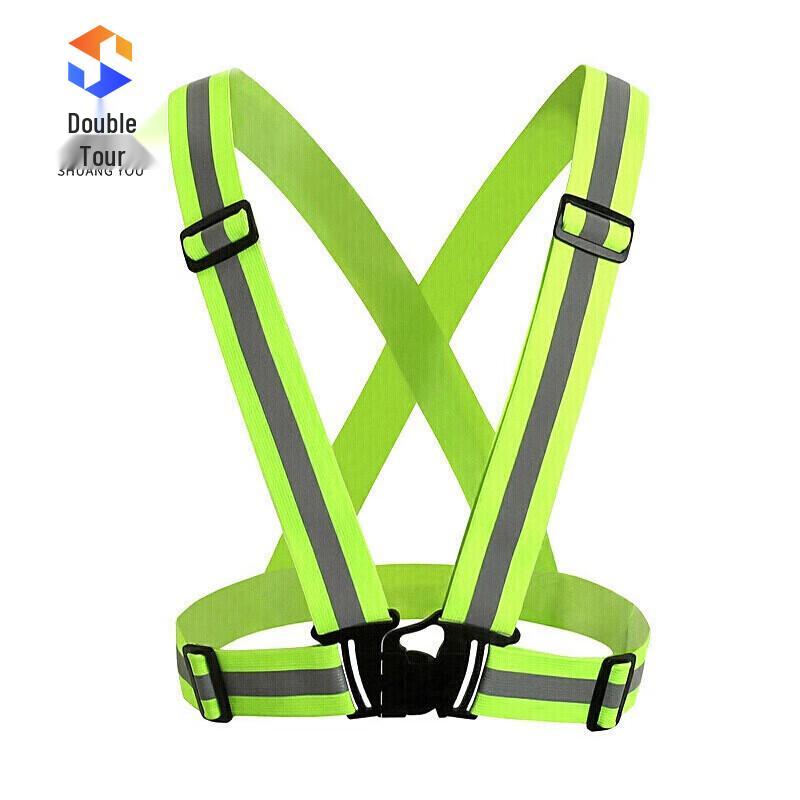 Adjustable Elastic Strap Reflective Safety Vest