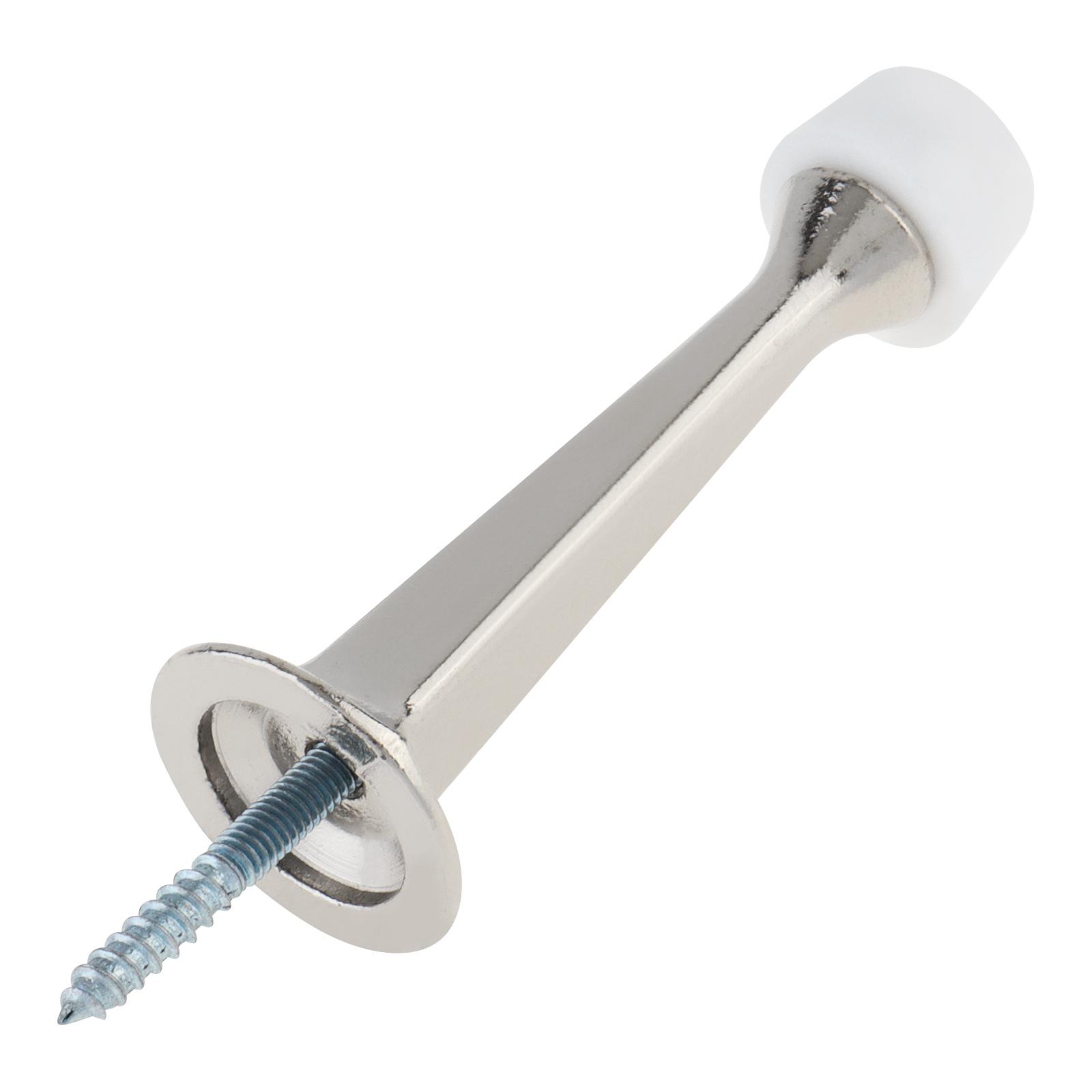 

Черный Серебристый Регулируемый Сверхпрочный Дверной Стопор Жесткая Конструкция Мягкие Резиновые Наконечники Защита Стены Универсальный серебряный