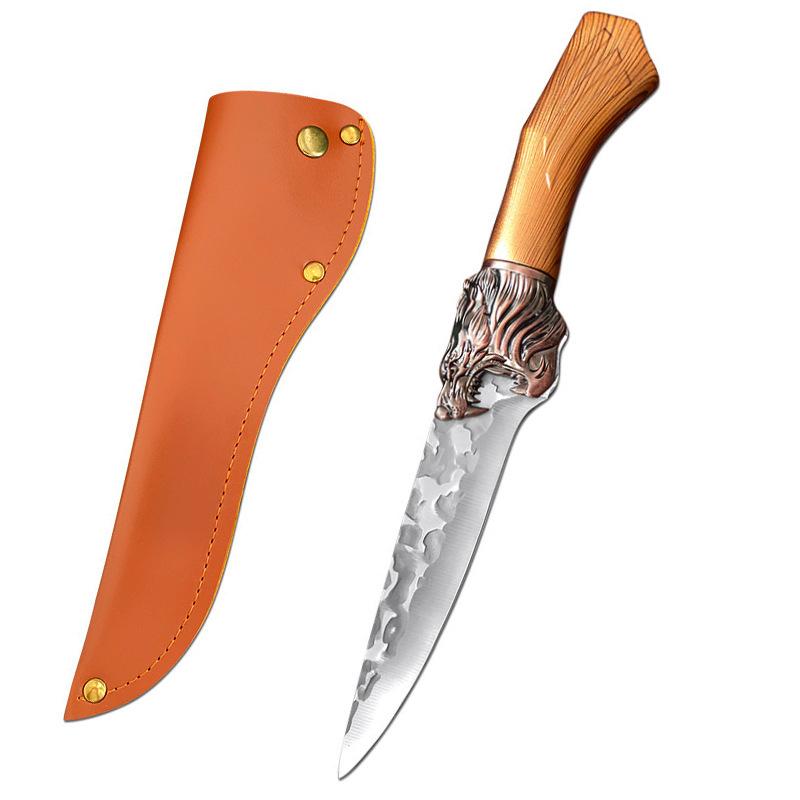 Stainless Steel Bonig Knife Camping Fish Knifes Meat Cleaver Peeling Knife Professional Handmade Forged Kitchen Chef Knives