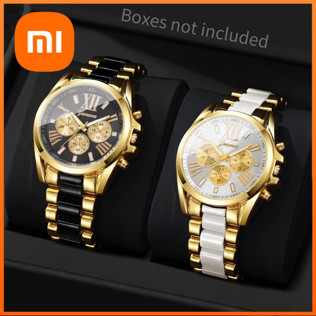 Xiaomi 2/3/4PCS Luxury Men Business Watches Set Fashion Three Eyes Roma Dial Quartz Wristwatch Reloj Hombre (Without Box)