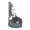 Garden Duck Family Statue Originality Resin Sculpture Ornament Decoration for Yard Patio Fountain