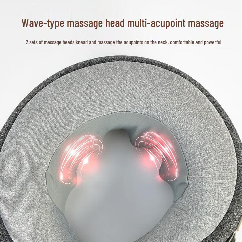 Jiancheng U-shaped Neck Massager with Heat CN plug (adapter included)