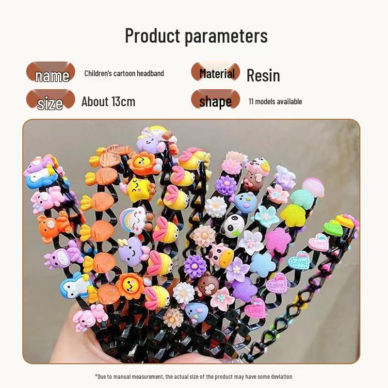 Kids' Non-Slip Hairband: Anti-Breakage Headband with Teeth for Girls & Babies - Stylish Hair Accessory