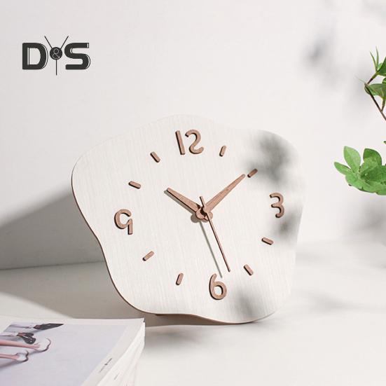 Decorative Clock High Precise Easy To Install Cloud Shaped Battery Powered Non-Ticking Silent Wall Clock