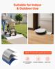 Door Threshold Ramp, 26 Mm Rise, Aluminum Alloy Threshold Ramp Rated 363 Kg Load Capacity, Handicap Ramps for Home Steps for Wheelchair, Scooters,