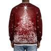 Sweat-shirt à col rond de Noël pour homme