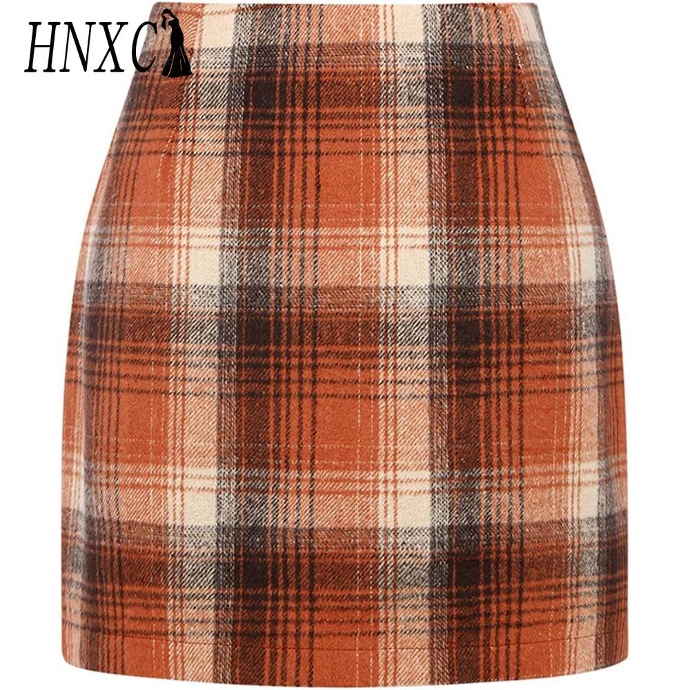 HNXC Damenmode Lässig Sommer Frühling Rock