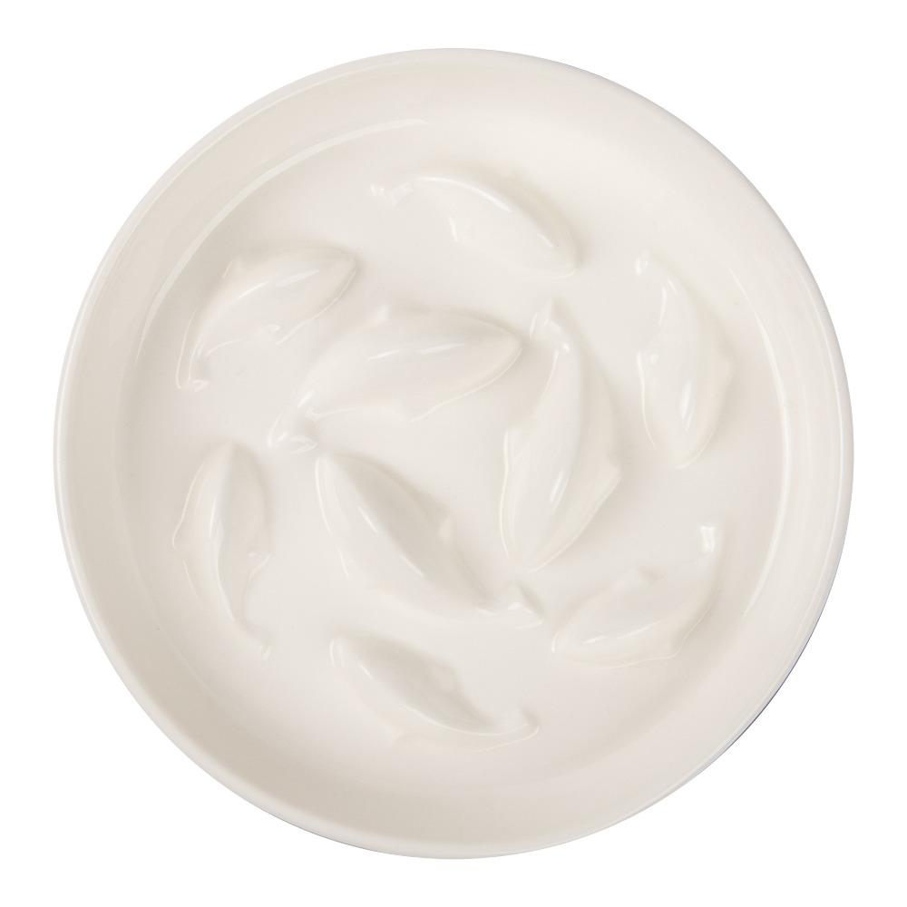 Anti-choking Slow Feeder Bowl Ceramic Cat Feeding Bowl Anti Vomiting Bowl  for Cats Dogs