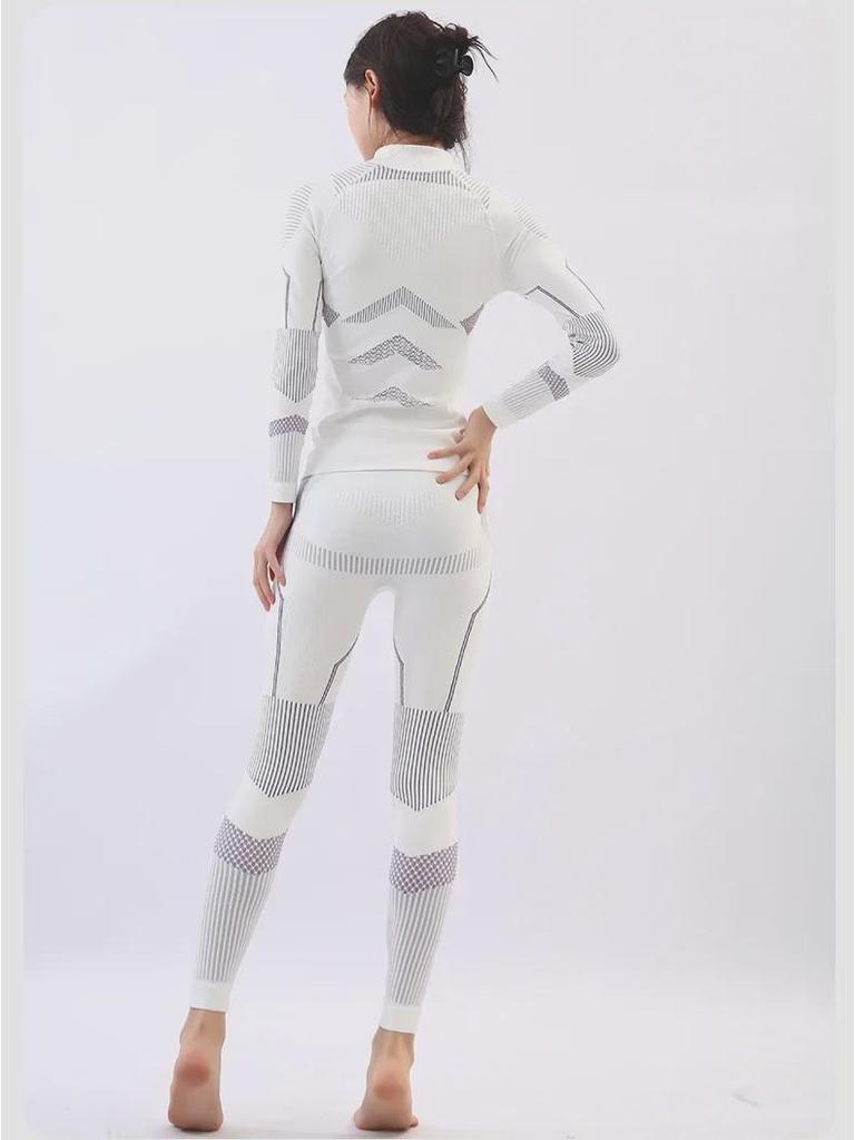 Ski Quick-Dry Compression Base Layer: Breathable, Warm, Sweat-Wicking, Unisex Outdoor Sportswear