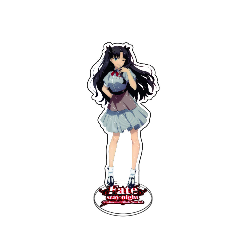 Anime Fate 15cm Acrylic Stand Model Cosplay Characters Desktop model stand Ornament Goods Collection Gifts