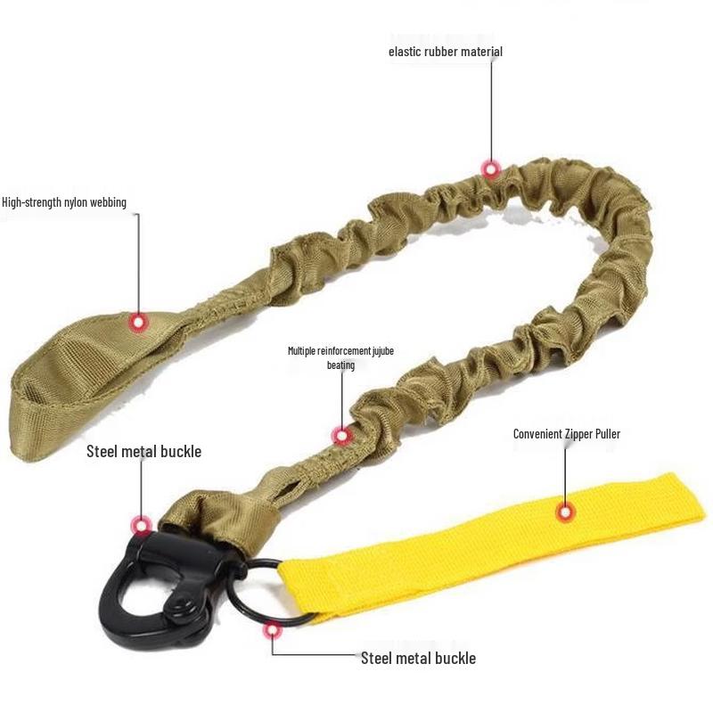 Mling Tactical Anti-Fall Safety Lanyard