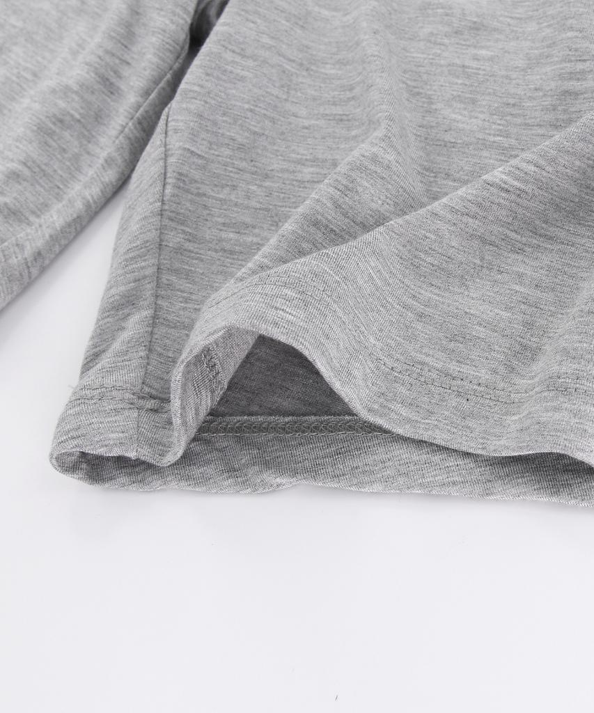 Deodeulimeo Cool Slime Shorts Melange Gray