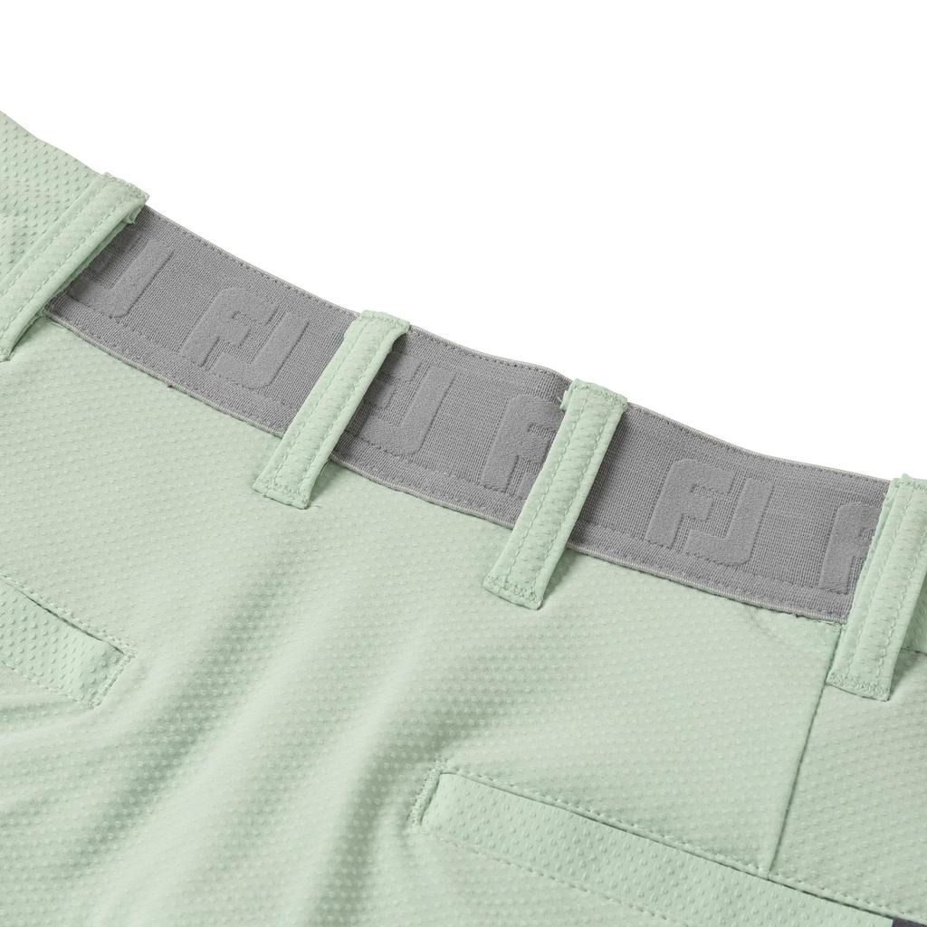 FootJoy Women's Dotted Half Pleated Golf Skirt, Pistachio, Size L (FJW-S25-P06, 34906-L)