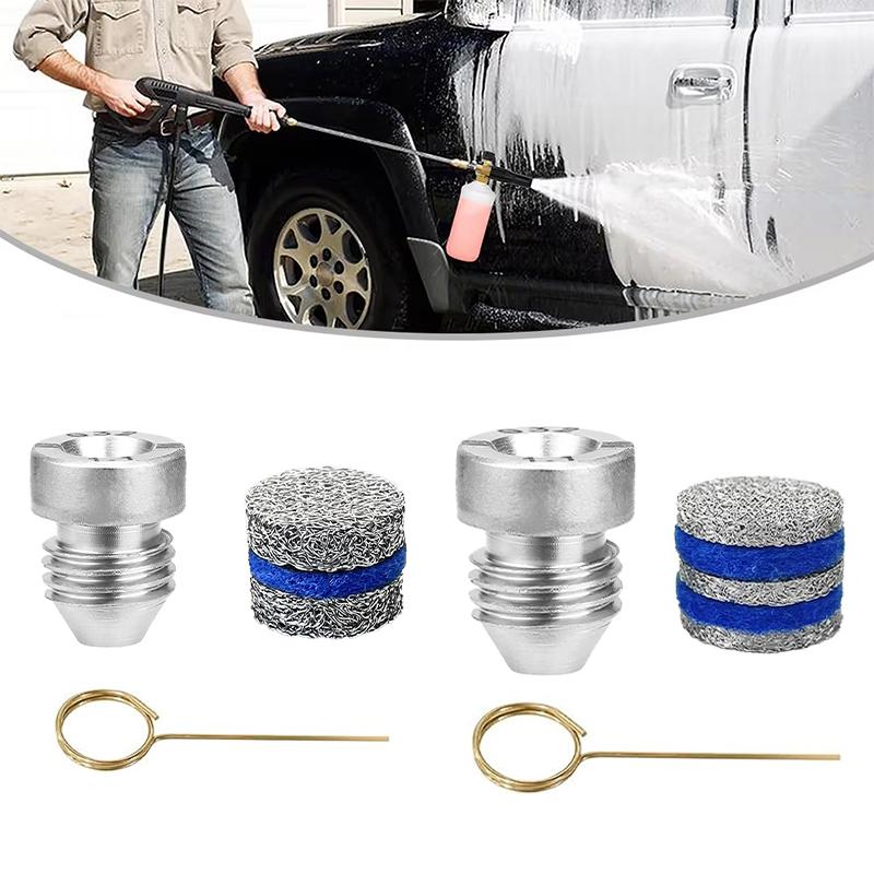 

Foam Cannon Orifice Nozzle Tips And Foam Maker Mesh Filter Foam Generator For Washing Automotive 3 Layers