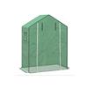 Greenhouse Film - Outsunny - Reinforced 135 GSM - UV Resistant - Easy Access with Zip Door