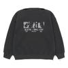 Bluetail Charcoal Gray Wide Neck Sweatshirt Azg4ts03cg