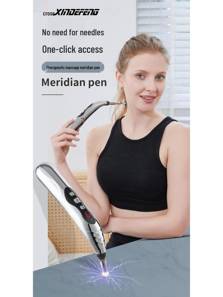 Rechargeable Smart Acupoint Massage Pen - Mini Electric Acupressure Stick