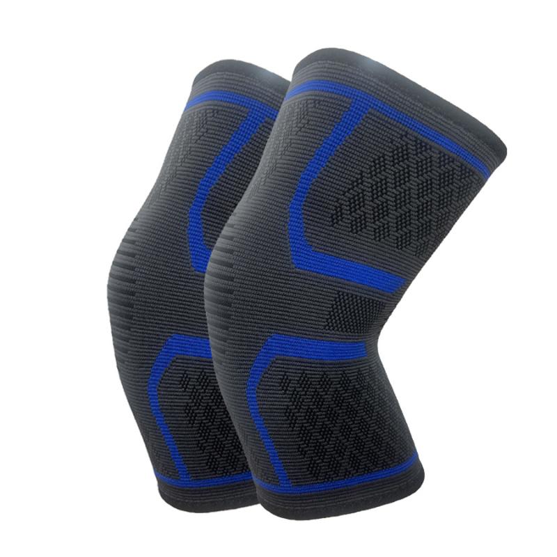 1PCS Fitness Running Cycling Knee Support Braces Elastic Nylon Sport Compression Knee Pad Sleeve For Basketball