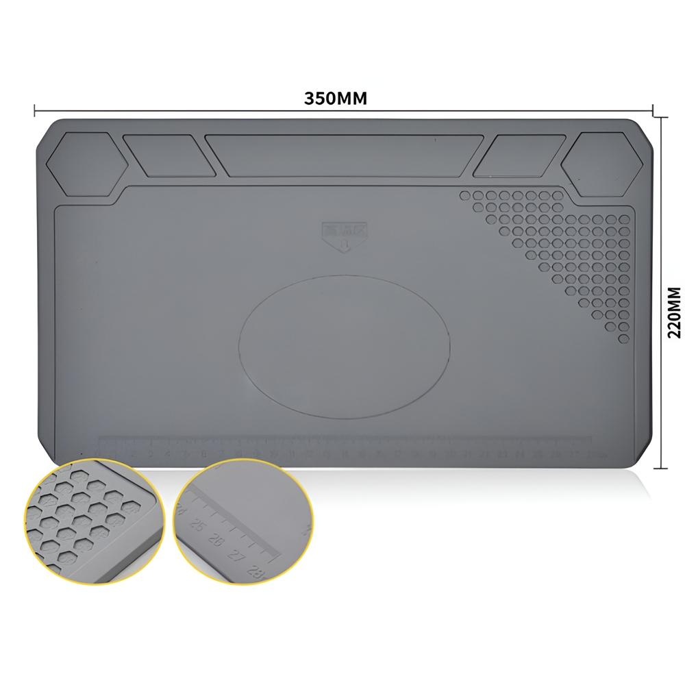 ESD Heat Insulation Soldering Mat Computer Phone Repair Tool Kit Working Repair Pad Heatresistant Maintenance Platform 35*22cm