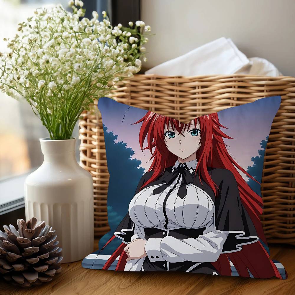 R-Rias G-Gremory Personalized Pillow Dust Cover Bedroom Kids Party Decoration Pillowcase Birthday Children Gift