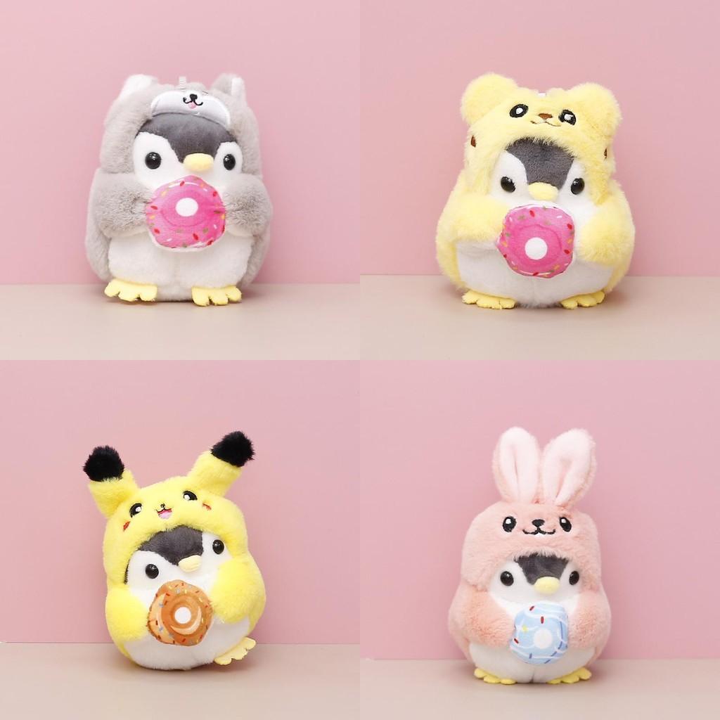 Soft And Cuddly Penguin Plush Toy Keychain With Colorful Transformations Lovely Gift For Friends