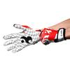 1 Paar Outdoor-Rugby-Handschuhe, Vollfinger, rutschfest, Silikon, Baseball, American Football, verstellbare Armbandhandschuhe