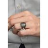 Seal of Solomon 925 Sterling Silver Men's Ring