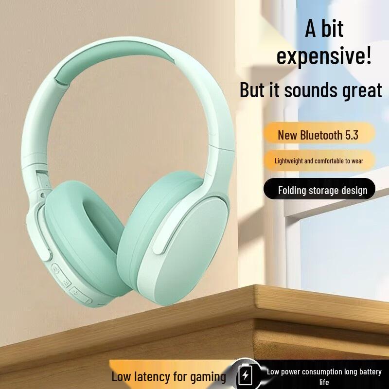 Heavy Bass Wireless Over-Ear Gaming Headphones P2961 with High Sound Quality for Mobile, Gaming & Music