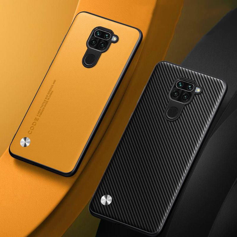 For Redmi Note 9 Case Luxury PU Leather Phone Case For Xiaomi Redmi Note 9 4G Note9 Back Cover Silicone Shockproof Protection