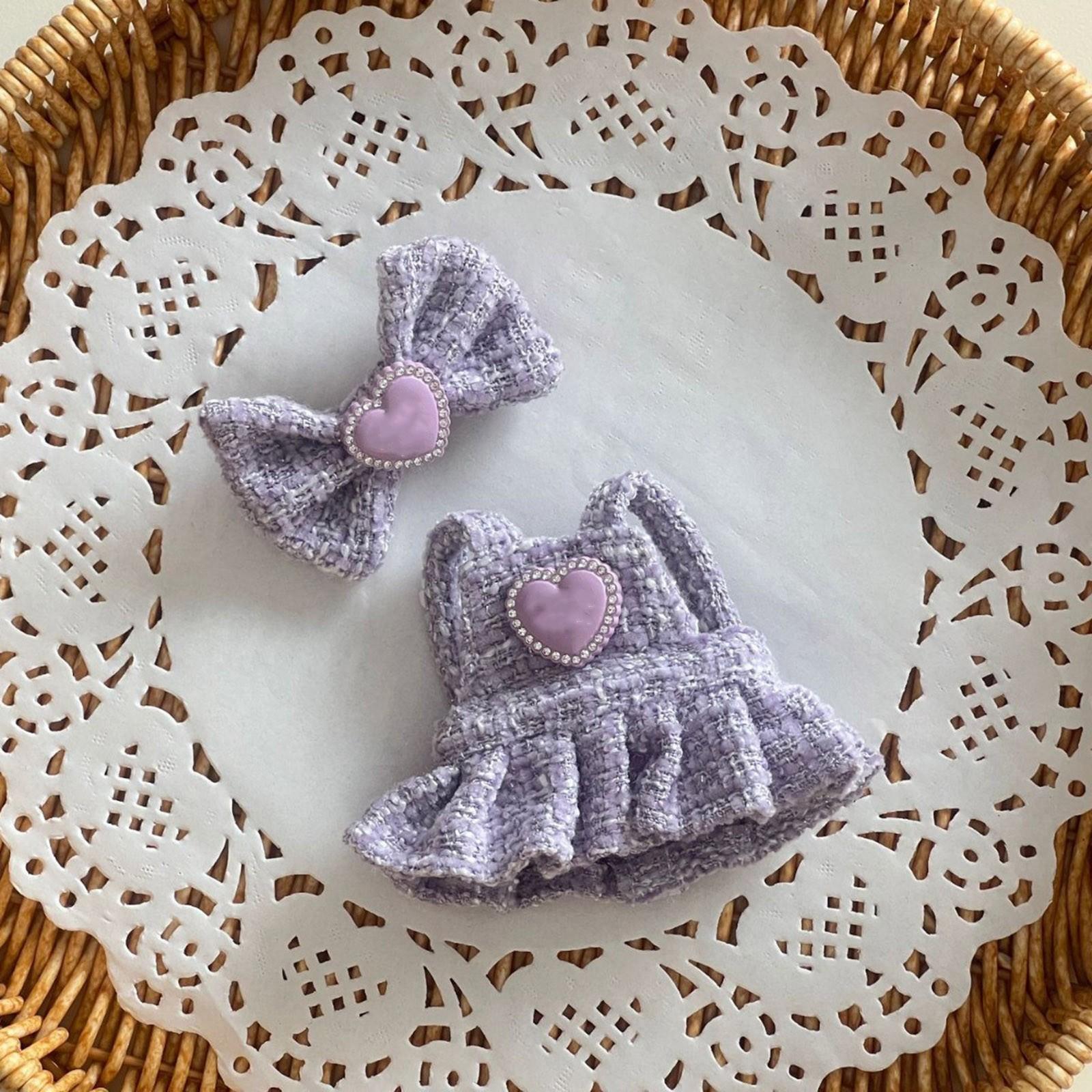 

Детская одежда первого и второго поколения, 17 см, кукольная одежда, аксессуары, комбинезоны One Size фиолетовый