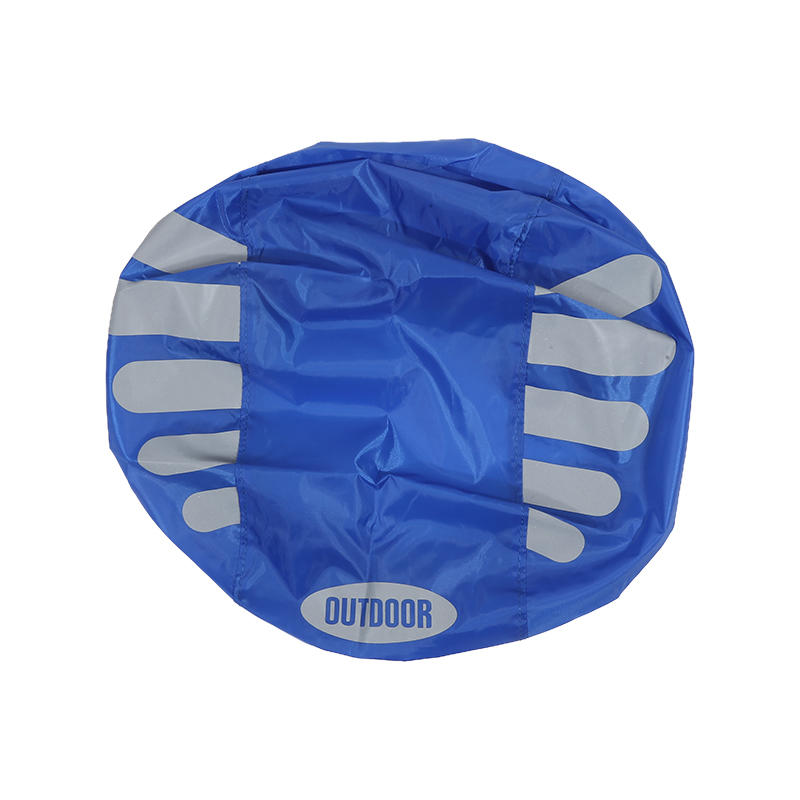 1 Pcs Bike Helmet Rain Cover With Reflective Polyester Strip Waterproof Windproof Covers High Visibility Cycling Ride Gear