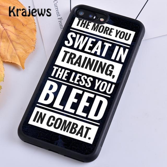 Training Workout Gym Crossfit Quote Phone Case For iPhone 17 Air 16 15 14 Plus 12 13 Pro Max Coque