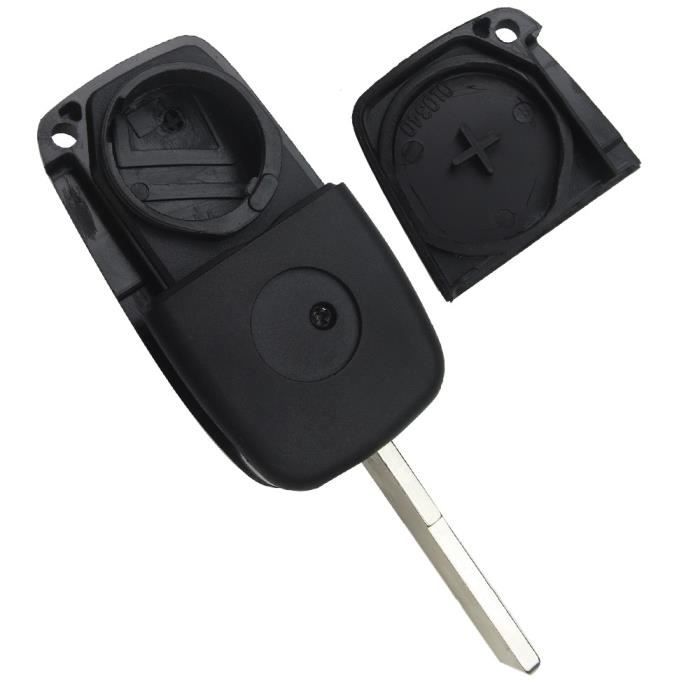 Key Shell for Fiat Panda 2003-2012 Plip Remote Control 3 Buttons with Blade Phonillico®