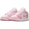 Jordan Air Jordan 1 Mid Top Kinder Basketballschuhe Rosa Unisex 553560-614