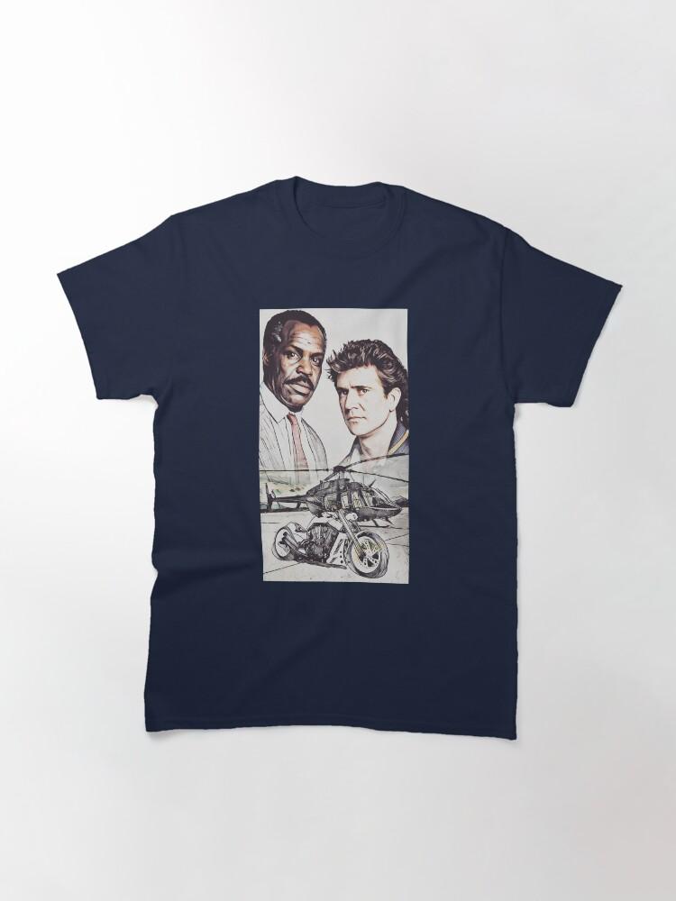 Lethal Weapon Action Movie American Police Motivational Lethal Weapon Graphic For Fan Classic T-Shirt