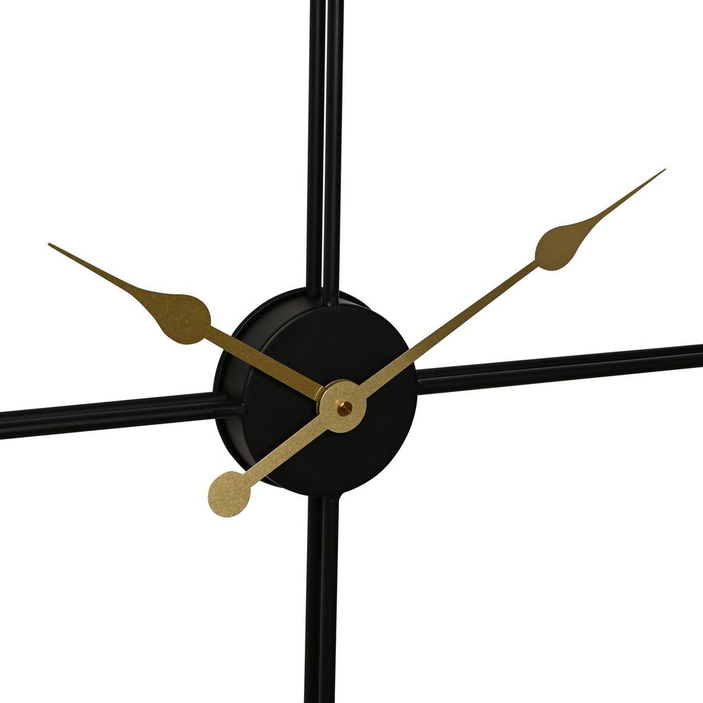 Hometime Kulaté nástěnné hodiny Vykrojený design 72 cm