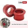 CNC Rear Wheel Hub Spacers Kit For Honda CR125 CR250 CRF 250 CRF 450R CRF 450X CRF250 CRF450R CRF450X Motocycle Drit Pit Bike