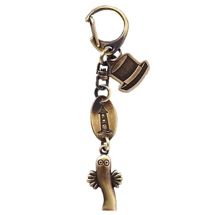 [Zoowimoomin] Diecast Charm Gold Nyoro Nyoro 9562 (H2.8 x W1.6cm)