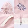 Montagut Girls' Hooded Sweatshirt & Jogger Set