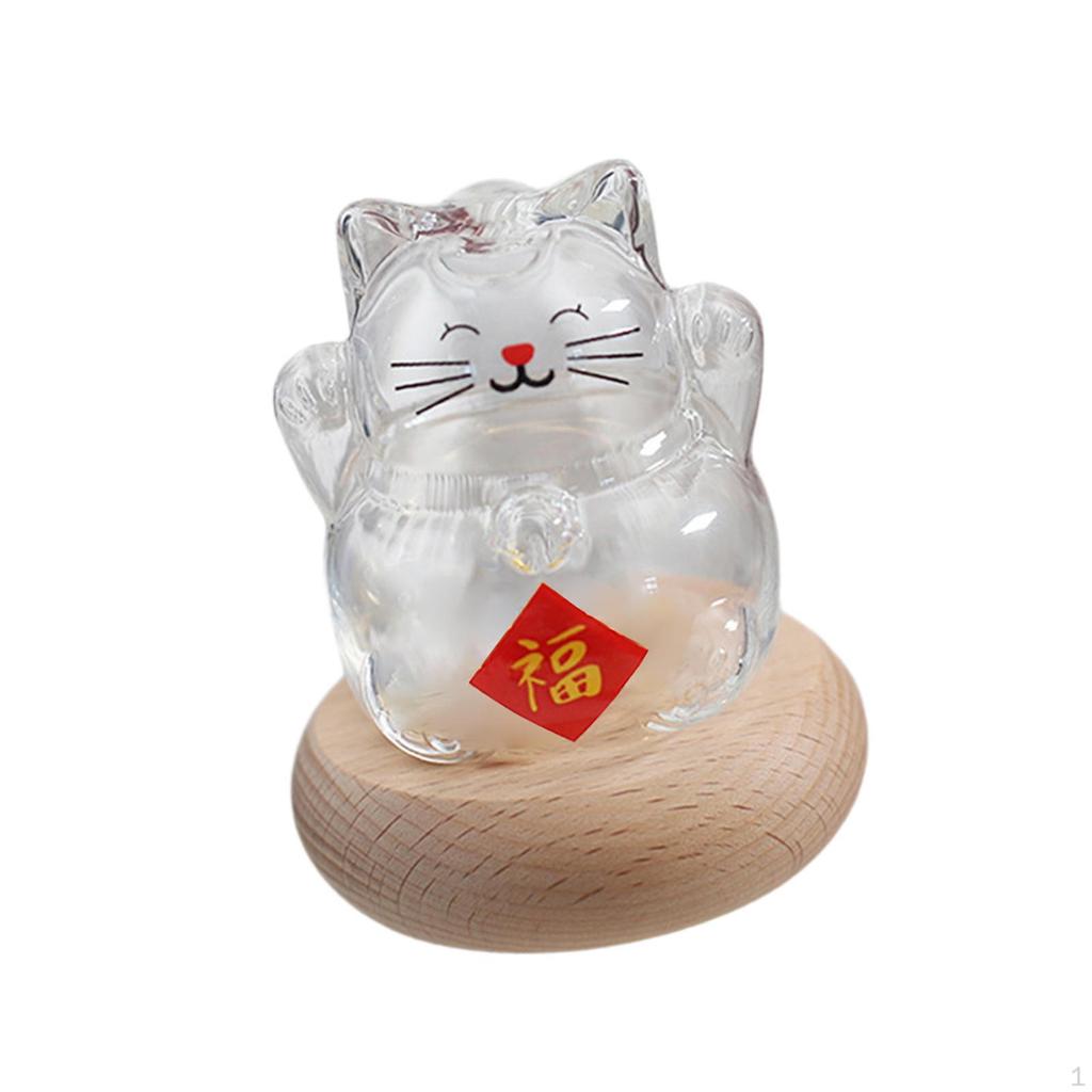 Glass Jar Clear Storage Mini for Home Bedroom Drawer Living Room