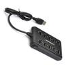 Exceptional 10 Port High Speed Extension Cable Usb 2.0 Double Row Hub Adapter For Laptop Pc