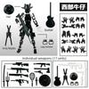 3D Printed Toy Western Cowboy Model Lucky13 Action Figure Dummy T13 Toy Doll Robot Assembly Model Decoration Desktop Decoration