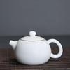 Mutton Fat Jade Porcelain Xishi Teapot