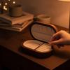Solid Wood Jewelry Box with Snap Closure Dustproof for Bedroom